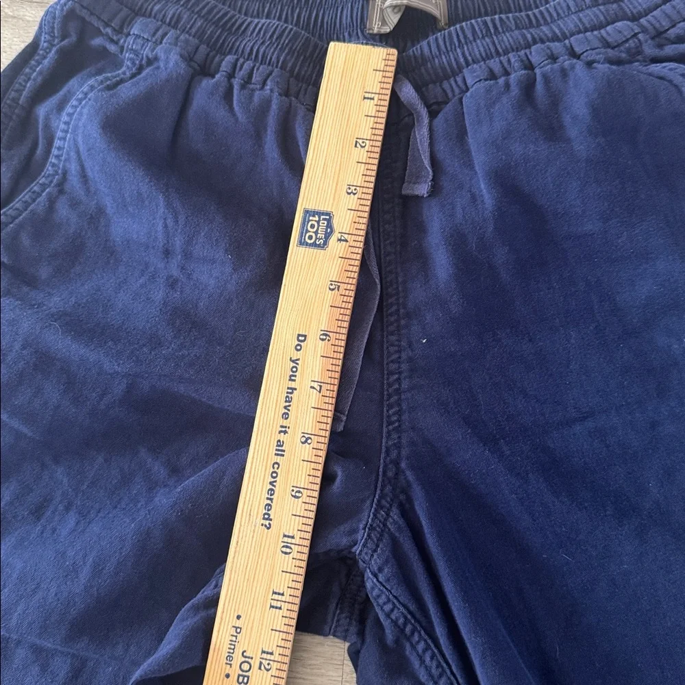 J Crew Point Sur Seaside Pants Womens 8 Cotton Twill 4 Pocket Pull On 23 inseam